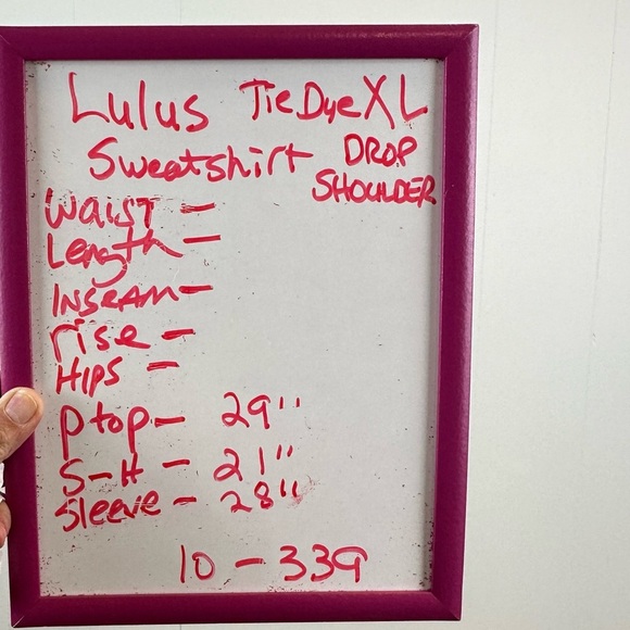 Lulus XL Crop Rainbow Tie Dye Sunburst Sweatshirt 🔥 - Picture 5 of 5